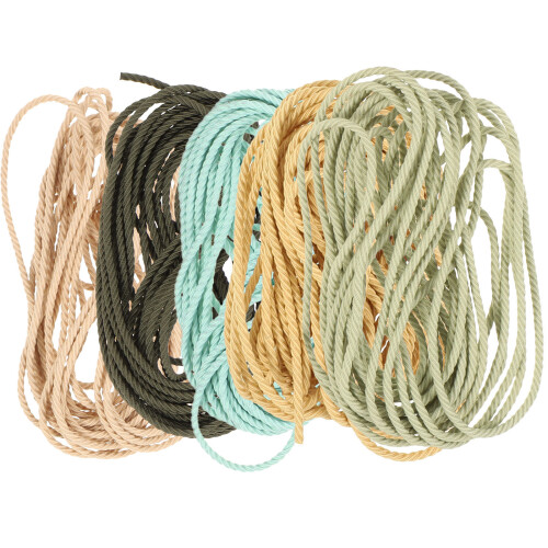 20 Pcs Elastic Thread Rubber Band Hair Ring Korean Version