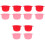 12Pcs Assorted Color Folding Silicone Wax Bean Melting Bowls Home Use 4