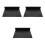 3Pcs Black Plastic Model Holder Stand Figure Organizer DIY Storage 6