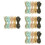 20 Pcs Elastic Thread Rubber Band Hair Ring Korean Version 6
