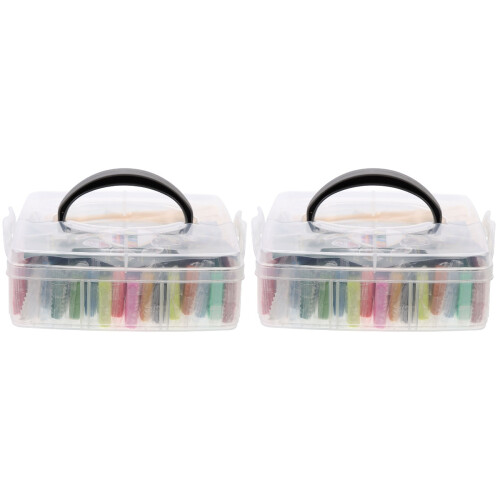 2 Sets Diy Clay Craft Kit Polymer Clay Tools Earring Keychain 1