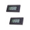 2Stk Auto Digitalthermometer Mit Großem LCD Display Schwarz 9