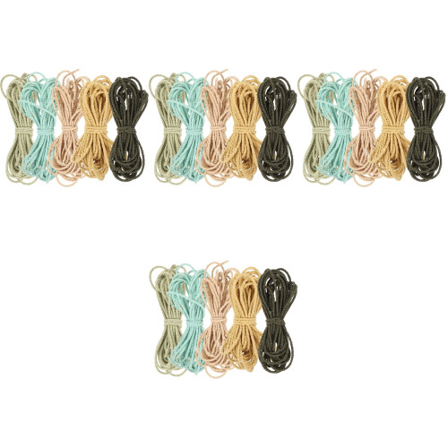 20 Pcs Elastic Thread Rubber Band Hair Ring Korean Version 2