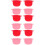 12Pcs Assorted Color Folding Silicone Wax Bean Melting Bowls Home Use 8