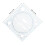 Sky-Blue Plastic Geometric Ruler For Accurate Measuring Use 3