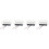 4pcs Rv Fan White Car Accessories Copper 4