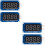 4St 4-Cijfer LED Segment Display Module Rood Common Anode Huisgebruik 6