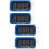 4St 4-Cijfer LED Segment Display Module Rood Common Anode Huisgebruik 7