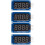 4St 4-Cijfer LED Segment Display Module Rood Common Anode Huisgebruik 5