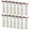 96 Pcs Natural Eyebrow Stickers Fake Eyebrow Paste 1