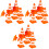 30 Pcs Mini Traffic Cones For Kids Learning And Sand Table Play 3
