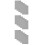 Self-Adhesive Grey Paper Train Road Decals for Model Scenes 7