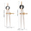 2pcs Dividers DIY Crafting Sewing Tools 2