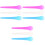 3 Pack Double-Ended Mask Applicator Silicone Makeup Brushes For Face 3