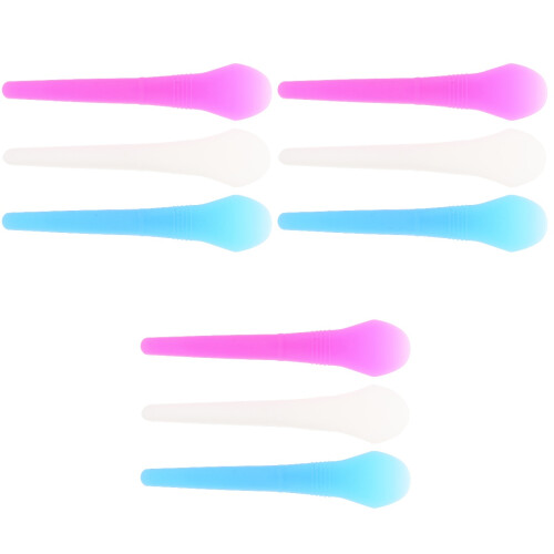 3 Pack Double-Ended Mask Applicator Silicone Makeup Brushes For Face 2