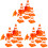 30 Pcs Mini Traffic Cones For Kids Learning And Sand Table Play 2