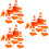 30 Pcs Mini Traffic Cones For Kids Learning And Sand Table Play 7