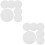 2 Pcs Laboratory Filter Paper For Chemistry Medium Flow Qualitative 8