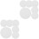 2 Pcs Laboratory Filter Paper For Chemistry Medium Flow Qualitative 11