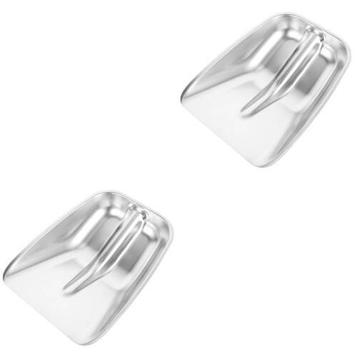 2pcs Stainless Steel Snow Snow Pusher Winter 2