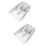 2pcs Stainless Steel Snow Snow Pusher Winter 7