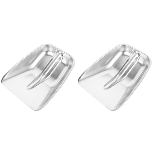 2pcs Stainless Steel Snow Snow Pusher Winter 1