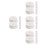 40Pcs White Durable Hat Sweat Liners Comfortable Sweat-Absorbing Pads 8