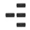 4Pcs Black Outdoor Electrical Box Weatherproof Plastic Outlet Covers 8