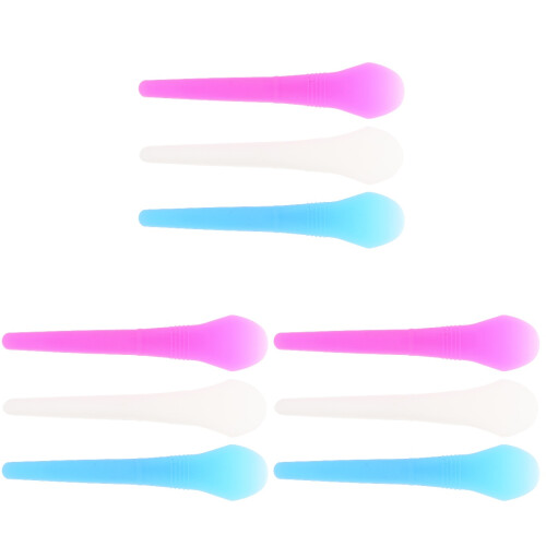 3 Pack Double-Ended Mask Applicator Silicone Makeup Brushes For Face 1