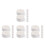 40Pcs White Durable Hat Sweat Liners Comfortable Sweat-Absorbing Pads 9