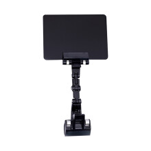 Advertising Label Rack Black Fine Workmanship 2pcs