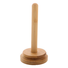 5 Sets Wooden Yarn Holder Stand With Rotating Design For Knitting