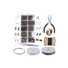 1Set DIY Ohrstecker Set Metall Zubehör Bunt, Leicht Und Langlebig