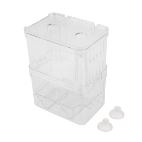 3Pcs Aquarium Fish Breeding Floating Hatchery Box Transparent