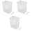 3Pcs Aquarium Fish Breeding Floating Hatchery Box Transparent 3