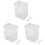 3Pcs Aquarium Fish Breeding Floating Hatchery Box Transparent 2