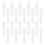 60Pcs Plastic Shutter Replacement Pins White Window Repair Tools Kit 1