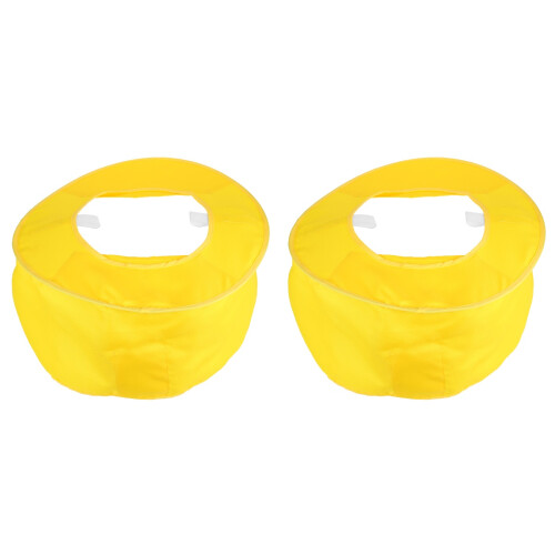 2pcs Construction Hat Cooling Cover Hard Hat Sun Shade Neck Protector 1