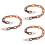 3 Pieces Bag Chain Strap Replacement Shoulder Straps Replacements 7