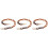3 Pieces Bag Chain Strap Replacement Shoulder Straps Replacements 5