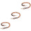 3 Pieces Bag Chain Strap Replacement Shoulder Straps Replacements 6