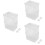 3Pcs Aquarium Fish Breeding Floating Hatchery Box Transparent 6