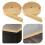 2St Plakbare PVC Plintstrip Stevige Muurafwerking Khaki 10