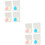 8 Pcs Copy Board Switch Covers Plastic Drawing Board Protector Covers 6