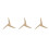 3Pcs Authentic Irish Straw Crosses for Home Blessing Rustic Wall Decor 4