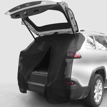 Car Camping Mosquito Net with Magnetic Mesh for Jeep Patriot Freelander Rear, UltraFine Insect Barrier