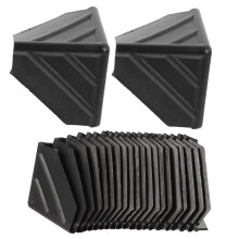 100pcs Plastic Corner Protectors for Furniture Edge Safety and Damage Corner