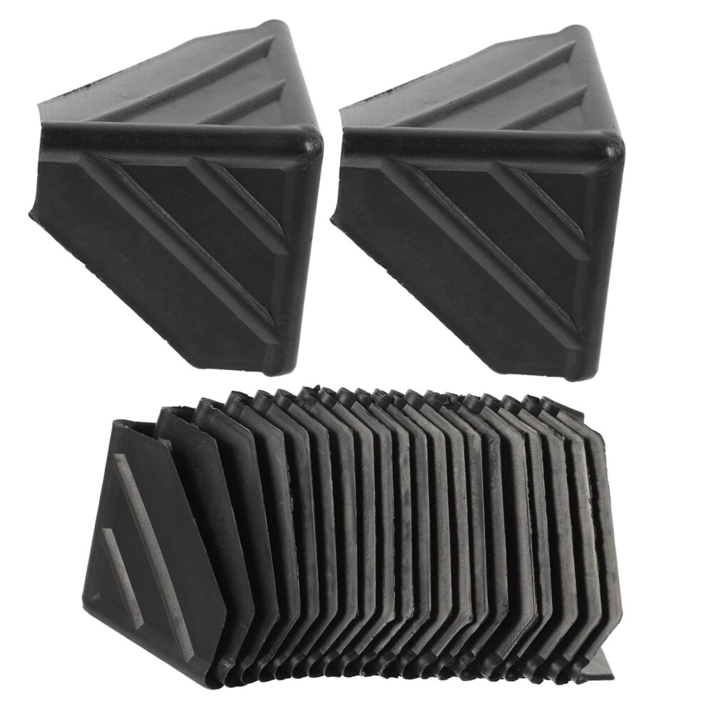 100pcs Plastic  Corner Protectors for Furniture Edge Safety and Damage Corner