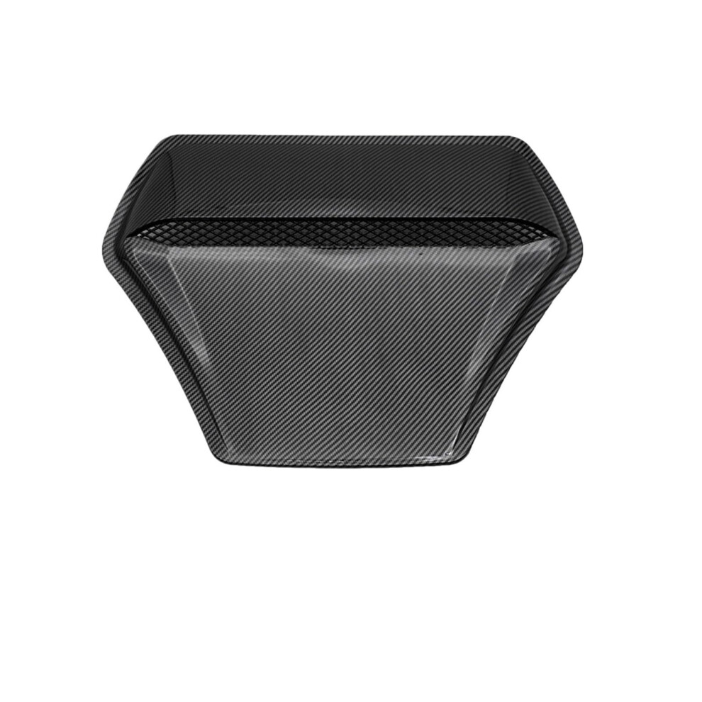 Universal Carbon Fiber Car Hood Scoop With Vent Cover For Enhanced Engine Cooling And Sporty Look 9070919791680