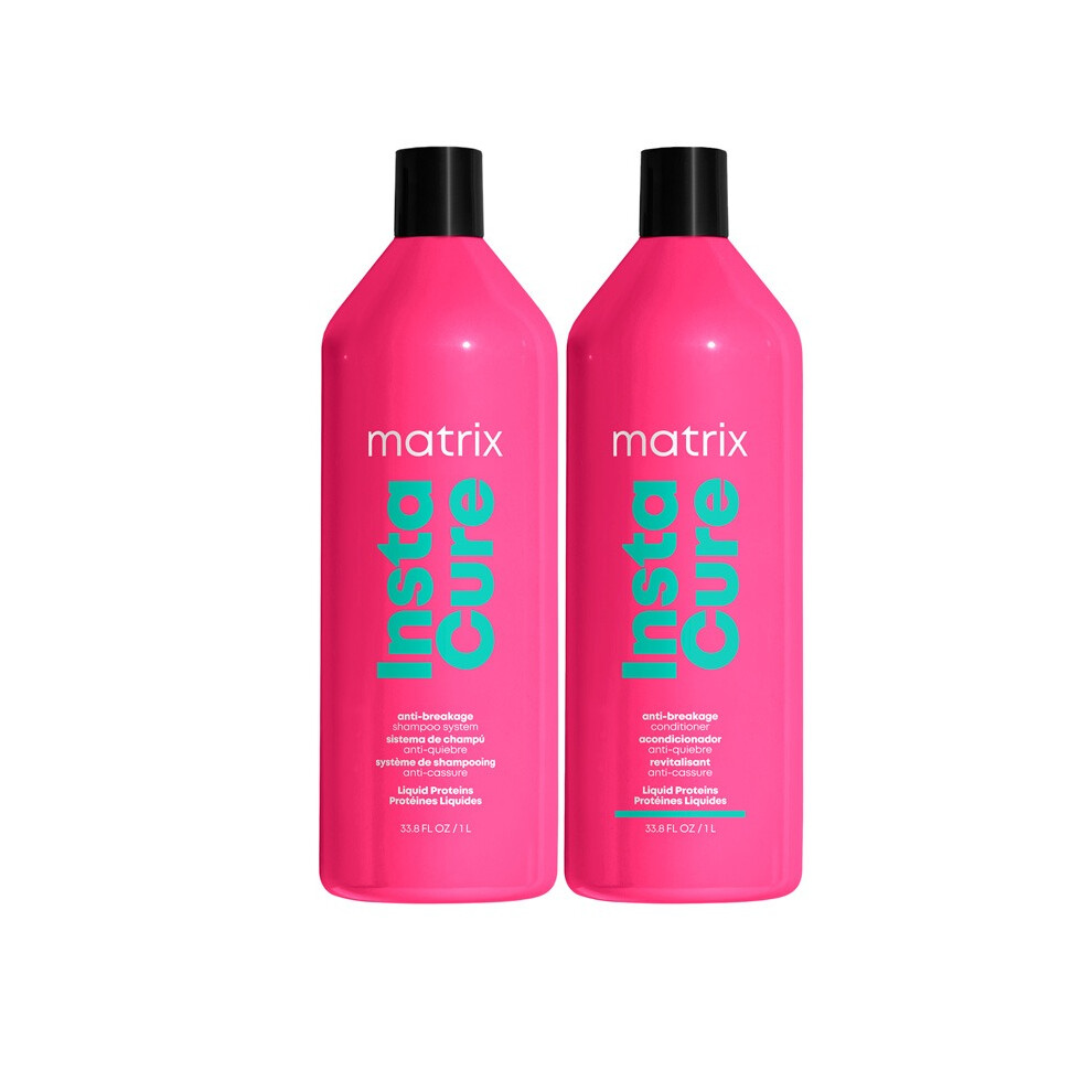 Matrix Total Results Instacure Anti-Breakage Shampoo 1000Ml And Condit